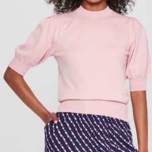 Who What Wear pink sweater